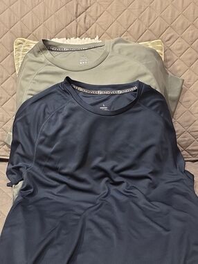 Zengvee Performance Short Sleeve Tee Set   Navy / Grey
